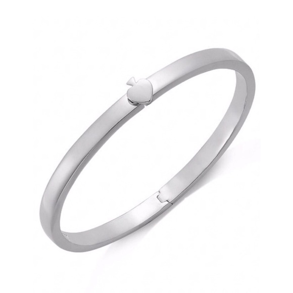 KATE SPADE • Silver Bangle Stacking Bracelet - Picture 4 of 8